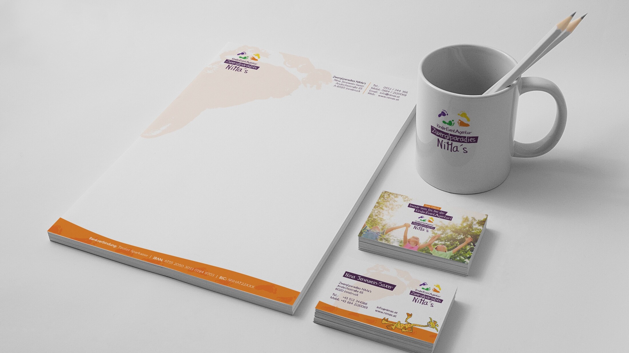 Grafikdesign, Corporate Design Zwerglparadies NiMa's