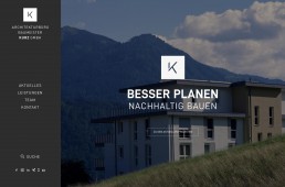 Webdesign Tirol Andreas Huber - Architekturbüro Kurz