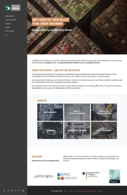 AEMtec GmbH - Typo3 Webseite - Website Agentur Andreas Huber