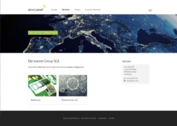 exceet Group SCA - Website Design, Webdesign, Webseite
