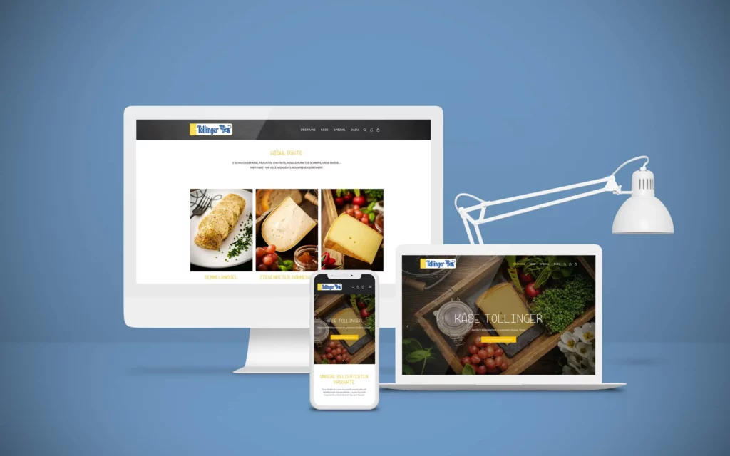 Onlineshop Konzeption für KMU richtig planen 4 kaese tollinger shop webshop e commerce