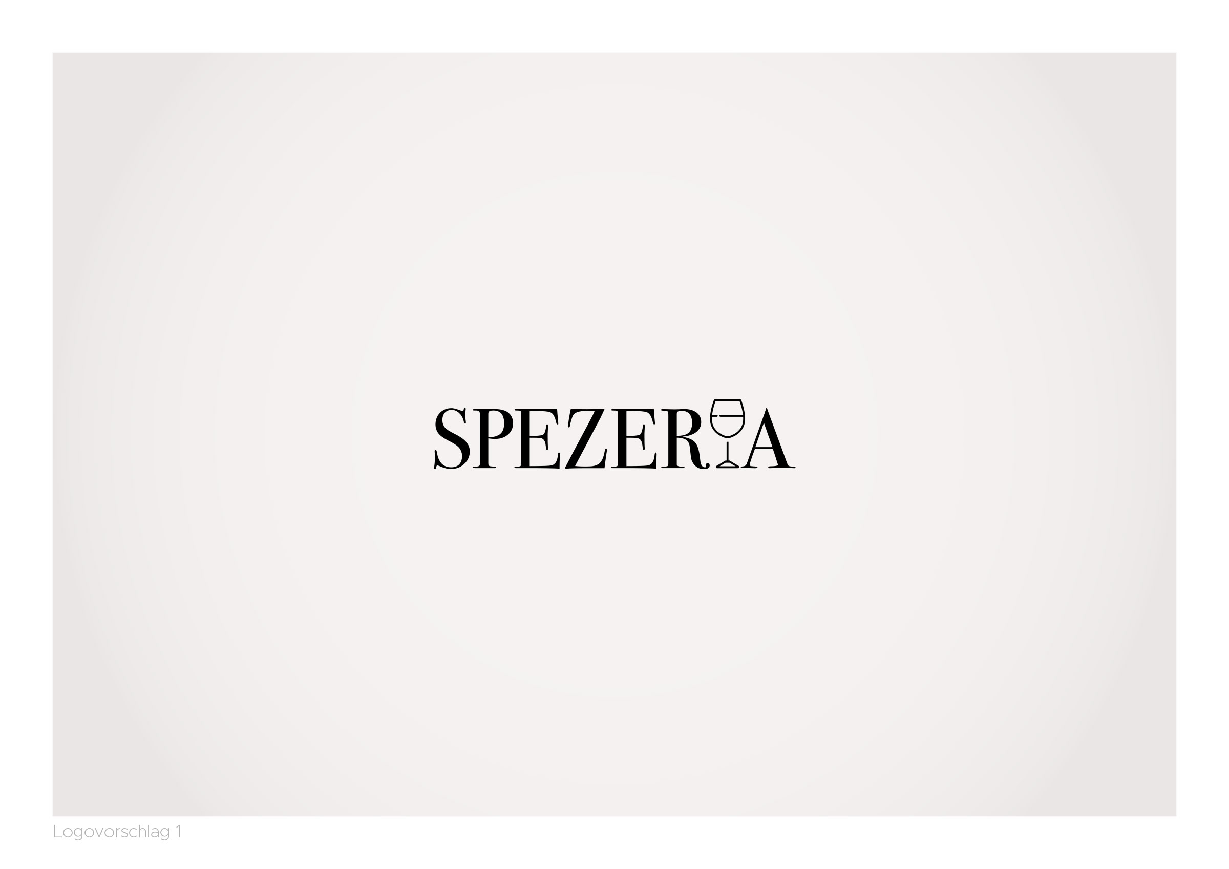 Corporate Design, Logodesign für Spezeria