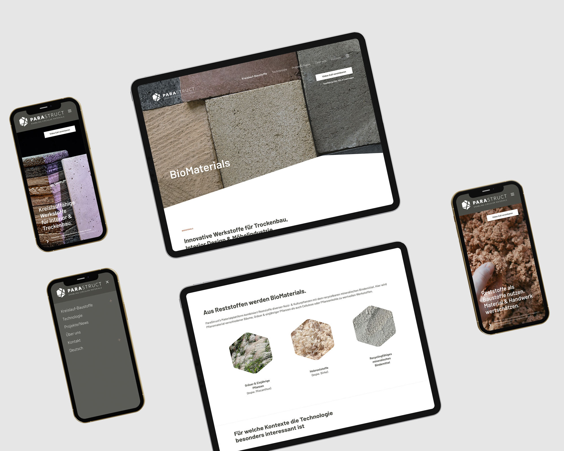 Parastruct - Webdesign Tirol für Unternehmen