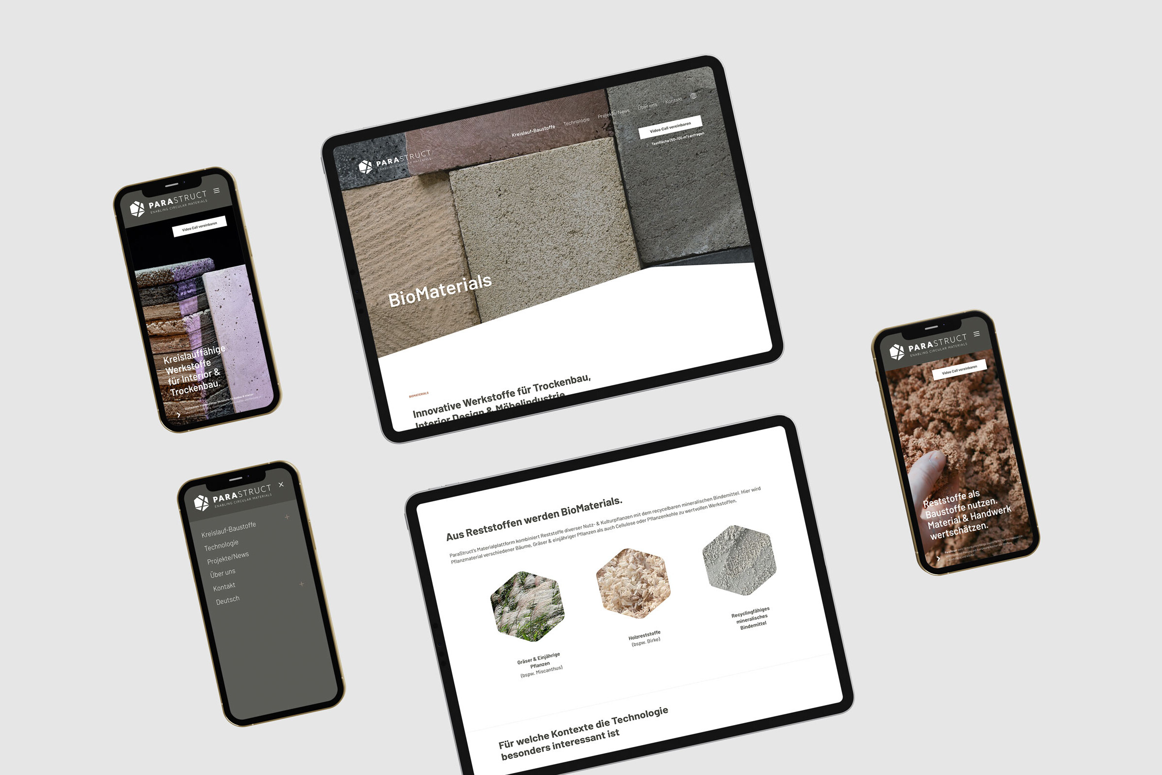 Parastruct - Webdesign Tirol für Unternehmen